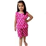 Jaipuri print cotton co-ord set