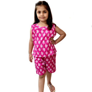 Jaipuri print cotton co-ord set