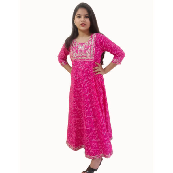 Girls Long Gown Dress