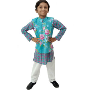 Boys Traditional Kurta Pajama Jacket