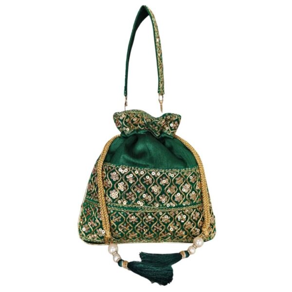 Shimmer Elegance Potli Bag