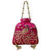 Morni Elegance Zardosi Pearl Potli Bag