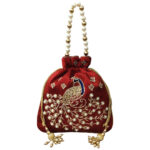 Morni Handcrafted Pearl Potli