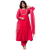 Embroidered Anarkali 3 Piece Kurta Set with Dupatta