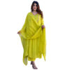 Soft Silk 3-Piece Kurta Set with Embroidered Dupatta