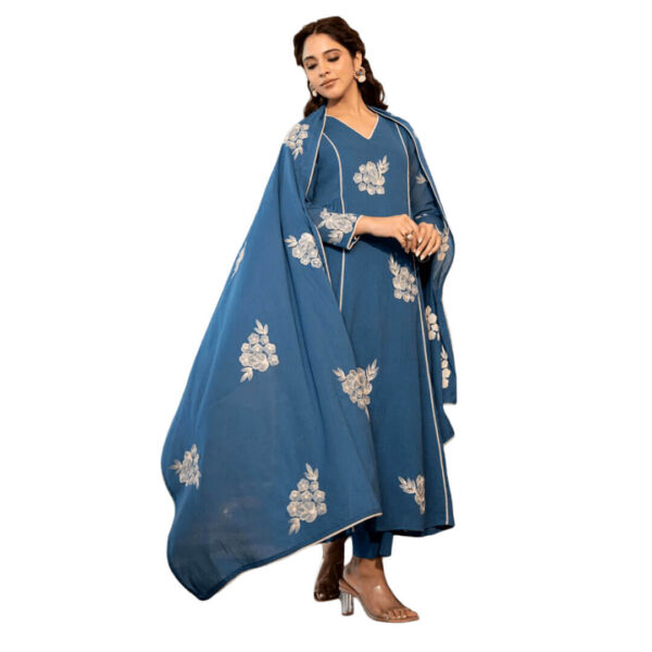 Charming mull cotton kurta set