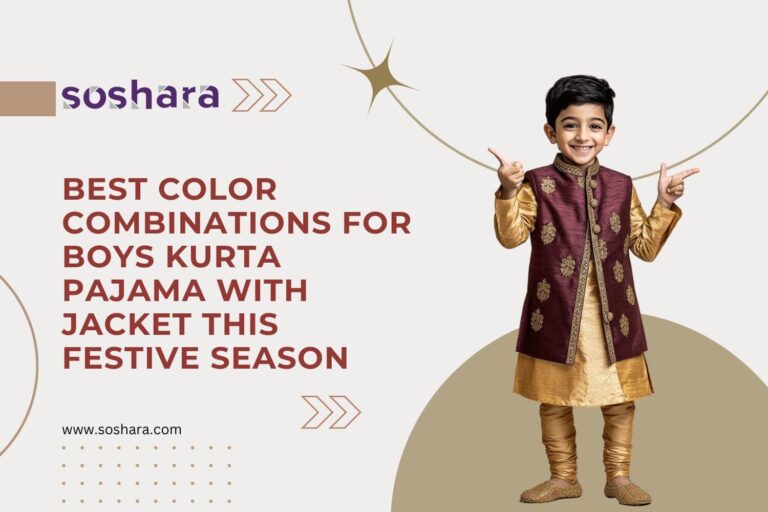 Combinations for Boys Kurta Pajama with Jacket