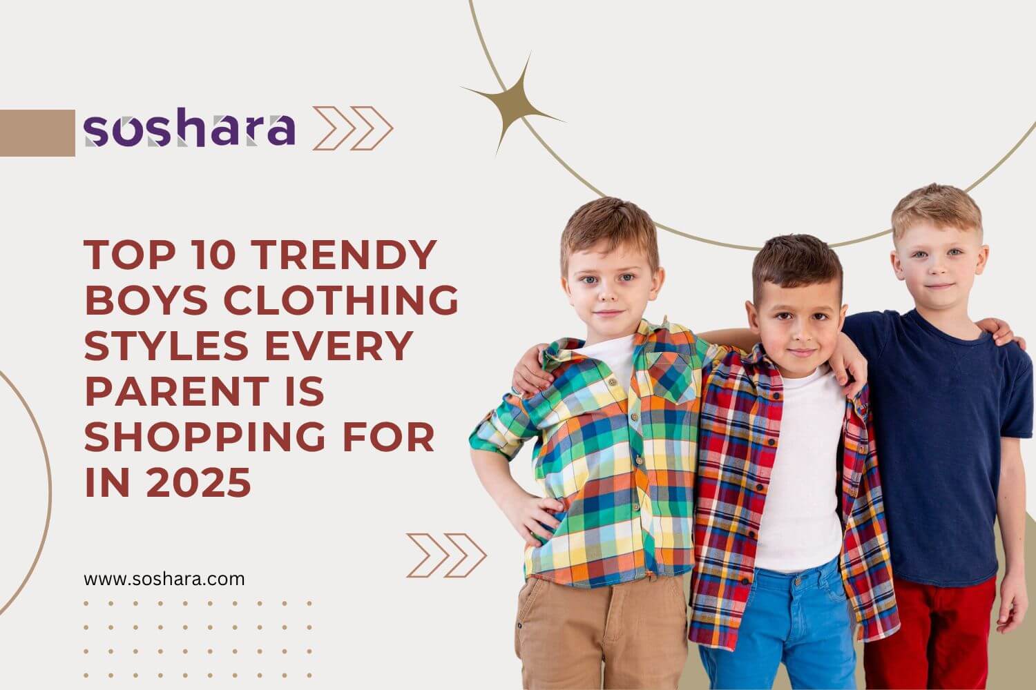 trendy kids boys clothing style 2025